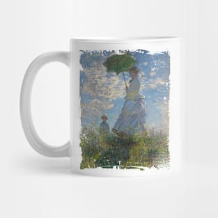 Monet women with parasol Mug